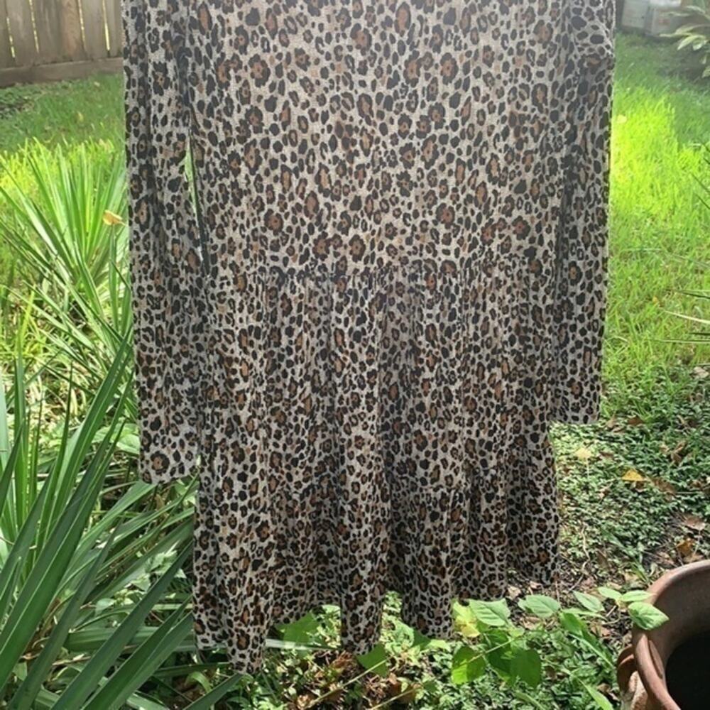 ▶️ Zara ◀️trafaluc leopard dress - Picture 6 of 15